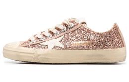 Кроссовки Golden Goose V-Star Skateboarding Shoes Women's Low-top Peach Orange, оранжевый gwf00129.f003983.25669 | peach orange