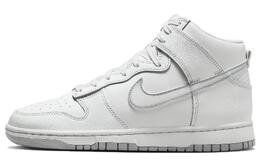 Кроссовки Nike Dunk High Airbrush Swoosh White Wolf Grey, белый fd6922-100 | white