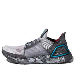 Кроссовки star wars x ultraboost 19 Adidas, серый fw0525 | grey five/grey two/bright cyan