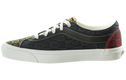 Смелые кроссовки для скейтбординга унисекс с низким верхом серые/синие Vans vn0a5dya9hf