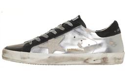 Кроссовки для скейтбординга Super-Star женские, низкие, серебристые Golden Goose gwf00101.f000245.80255