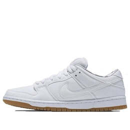 Кроссовки sb dunk low Nike, белый 304292-110 | white/gum