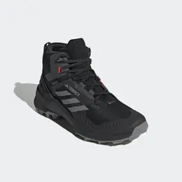 Кроссовки Adidas TERREX "TERREX SWIFT R3 MID GORE-TEX", водонепроницаемые, цвет Core Black / Grey Three / Solar Red 8864006393 | core black / grey three / solar red
