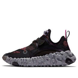 Кроссовки ispa overreact flyknit Nike, черный cd9664-002 | black/grey