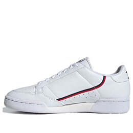 Кроссовки континентальные 80 Adidas, белый fw2336 | white/black/red