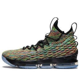 Кроссовки леброн 15 Nike, мульитколор 897648-901 | multi-color/black