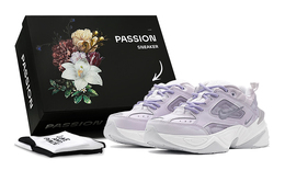 Женские массивные кроссовки Nike M2K, Light Purple ao3108-100(teams-夏日紫罗兰女s-box) | 浅紫色