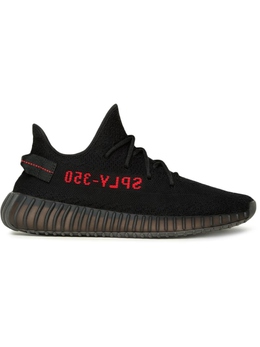 Кроссовки Yeezy Boost 350 V2 Black Red Adidas Yeezy, черный cp9652 | черный