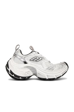 Кроссовки 10XL Balenciaga, белый/черный/серый balf-wz773 | white, black, & grey