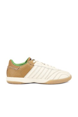 Кроссовки Samba Millenium Adidas By Wales Bonner, цвет Wonder White, Desert, & Crew Green asbf-mz26 | wonder white, desert, & crew green