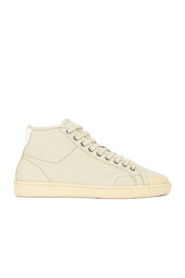 Кроссовки среднего размера SL39 Saint Laurent, цвет Beige & Coffee White slau-wz1219 | beige & coffee white