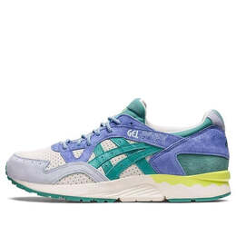 Кроссовки гель лайт 5 Asics, бежевый 1201a822-100 | cream/sage