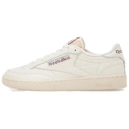 Кроссовки Reebok Club C 85 Vintage 'Chalk Maroon', бежевый 100007795 | beige