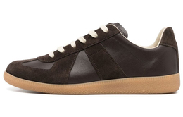 Низкие кожаные кроссовки Replica Maison Margiela s58ws0109p1895t2186