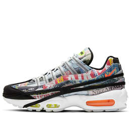 Кроссовки air max 95 se Nike, черный dd5482-902 | black/orange/white