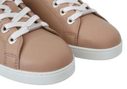 Jimmy Choo Женские кожаные кроссовки наппа, цвет Powder Pink 7639969005628 | powder pink