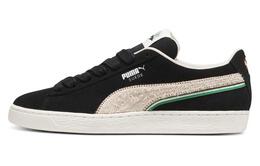 Кроссовки Puma Suede 'For The Fanbase - Black Warm White' 397266-02 | black beige