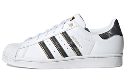 Кроссовки Adidas Superstar Shoes 'White-Black / Gold Metallic' Women's gx1838