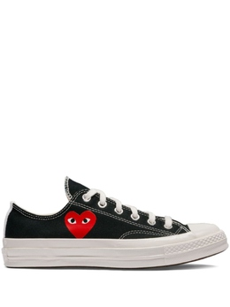 Comme des Garçons Play x Converse кеды Chuck '70 Small Red Heart, черный azk128001 | черный