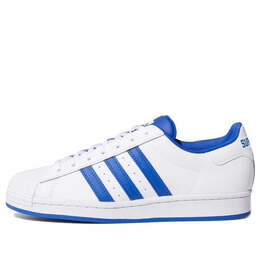 Кроссовки суперзвезда против форума Adidas, синий fv8272 | blue