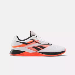 Кроссовки Nano X4 Reebok, мультиколор 100074187 | ftwr white / black / orange flare