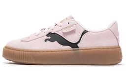 Puma Кроссовки Suede Platform Shoes 'Pink Black Gum' Women's 397233-05 | pink black