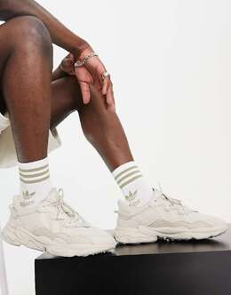 Бежевые кроссовки Adidas Ozweego 123114796 | beige