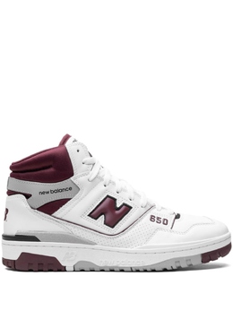 Высокие кроссовки 650 New Balance, белый bb650rch | белый