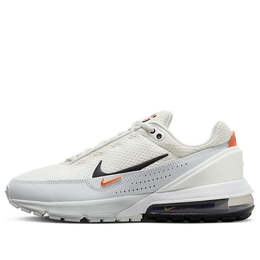 Кроссовки air max пульс Nike, белый dr0453-100 | summit white/black-pure platinum-safety orange