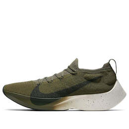 Кроссовки steam street flyknit Nike, зеленый aq1763-201 | army green/white