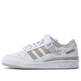 Кроссовки форум низкий Adidas, белый gz8958 | white/olive green