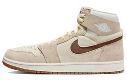 1 High Zoom Air CMFT 2 Legend Coffee, кроссовки женские Jordan, бежевый/коричневый dv1307-120 | beige brown