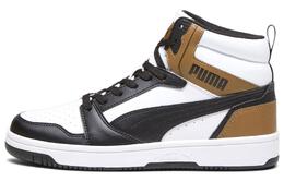 Кроссовки для скейтборда Rebound V6 унисекс с высоким верхом Puma, черный/коричневый 392326-09 | black brown