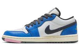 1 Low SE Flight Vintage Women's, кроссовки женские Jordan, синий/белый/черный fv8439-104 | blue/white black