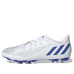 Кроссовки Predator Edge.4 FG Adidas, белый gw2356 | white/blue