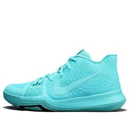 Кроссовки kyrie 3 эп. Nike, синий 852396-401 | aqua/aqua-black