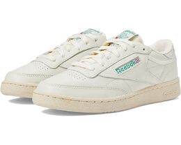 Кроссовки Reebok Lifestyle Club C 85, цвет Chalk/Paper White/Glen Green 8798702 | chalk/paper white/glen green
