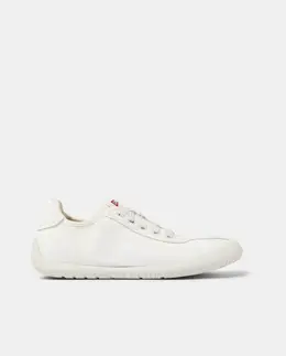 Однотонные женские кеды из парусины на шнуровке Camper, белый 1052410095971 | blanco