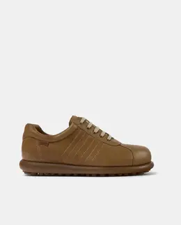 Pelotas Ariel женские кеды из гладкой кожи на шнуровке Camper, коричневый 8432561860953 | marrón