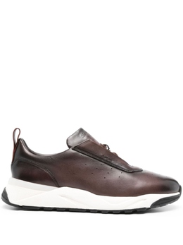 Santoni кожаные кроссовки, коричневый mbim22027bintgondb | коричневый