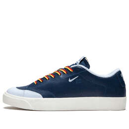Кроссовки quartersnacks x sb blazer low xt Nike, синий aq3499-411 | dark blue