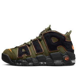 Кроссовки Air More Uptempo 96 Nike, хаки dx2669-300 | cargo khaki/black-pecan-alpha orange