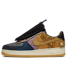 Кроссовки x travis scott air force 1 low Nike, мульитколор cn2405-900 | multi-color/muted bronze-fossil