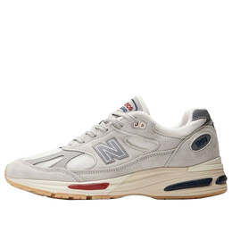 Кроссовки 991v2 сделаны в Великобритании 'винтажный спорт' New Balance, белый u991vs2 | off white/blanc de blanc/savvy red