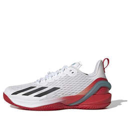 Кроссовки adizero cybersonic Adidas, белый hq5923 | cloud white/core black/preloved blue