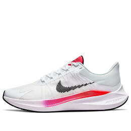 Кроссовки winflo 8 Nike, белый cw3419-100 | white/bright crimson/total orange/black