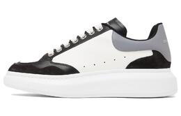 Alexander McQueen Низкие кроссовки Color Block «Белые, серые, черные» 757710wia5v1142