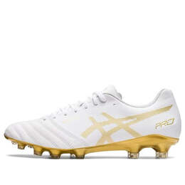 Кроссовки ds light x fly pro футбольные бутсы Asics, белый 1101a025-122 | white/gold
