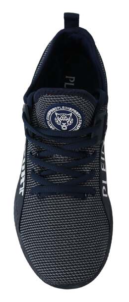 Plein Sport синие мужские кроссовки Indaco Carter из полиэстера, черный 7105906540604 | black