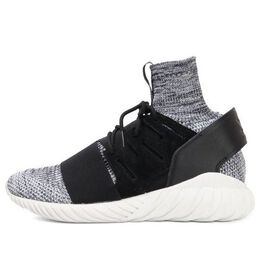 Кроссовки трубчатые doom primeknit Adidas, черный by3550 | core black/tech ink